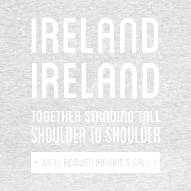 Ireland national anthem — Ireland’s Call by stariconsrugby